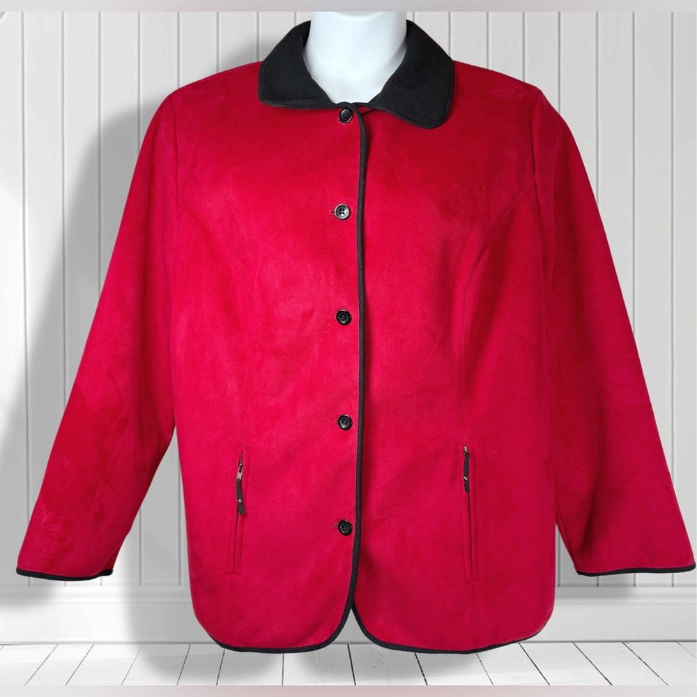 NWT Faux Suede Quiet Luxury Preppy Utility Jacket